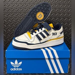 Adidas‎ Originals Forum 84 Low IF7987 Detroit 313 Sneakers Mens Size 9.5